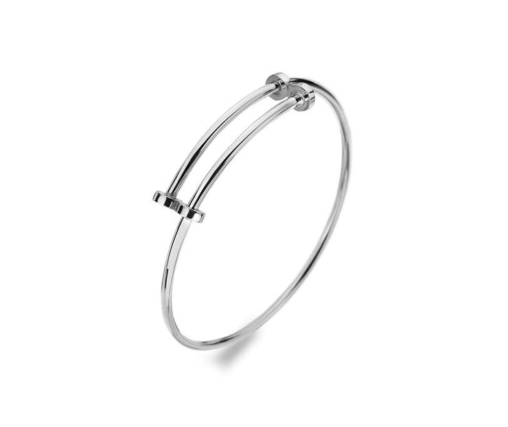 Silver Expandable Bangle by FANCI Fine Jewellery, Southampton, UK