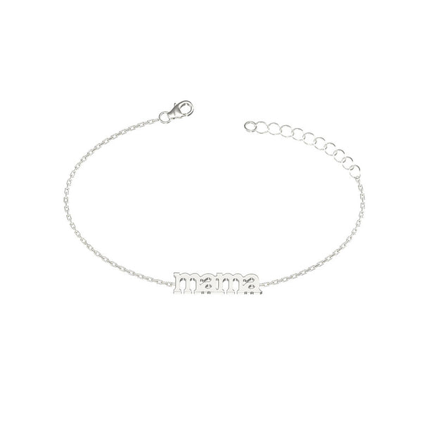 Silver Mama Bracelet by FANCI Fine Jewellery, Southampton, UK