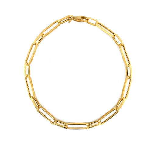 9ct Yellow Gold Links Bracelet by FANCI Fine Jewellery, Southampton, UK.