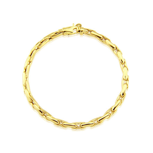 9ct Yellow Gold Chunky Bracelet by FANCI Fine Jewellery, Southampton, UK.