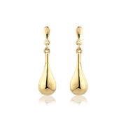 9ct Yellow Gold Drop Earrings By FANCI Fine Jewellery, Southampton, UK.