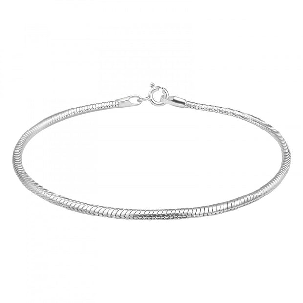 Silver Cable Chain Bracelet By FANCI Fine Jewellery, Southampton, UK.