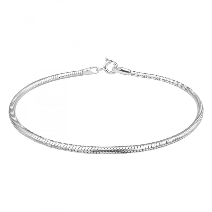 Silver Cable Chain Bracelet By FANCI Fine Jewellery, Southampton, UK.