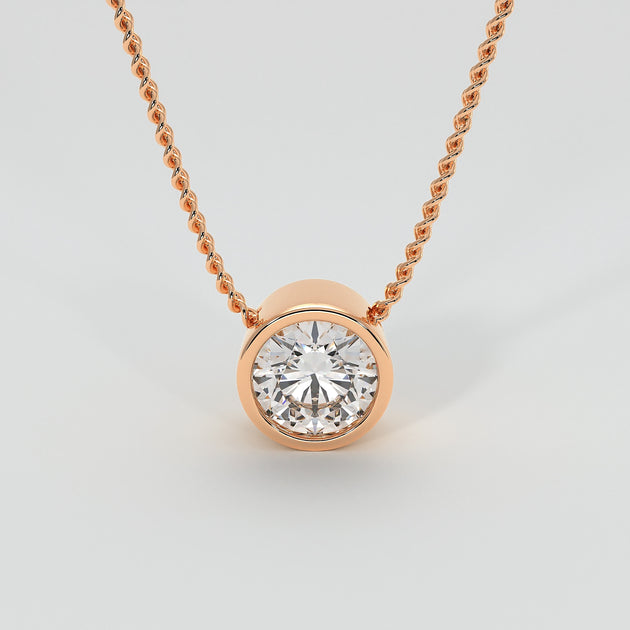 Rub Over Diamond Necklace – FANCI Fine Jewellery